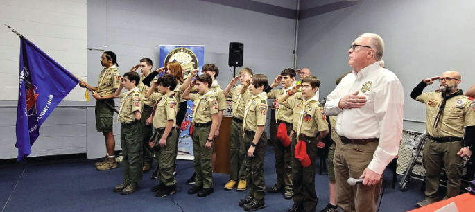 Scouts helps Honor Flight Veterans prepare to soar